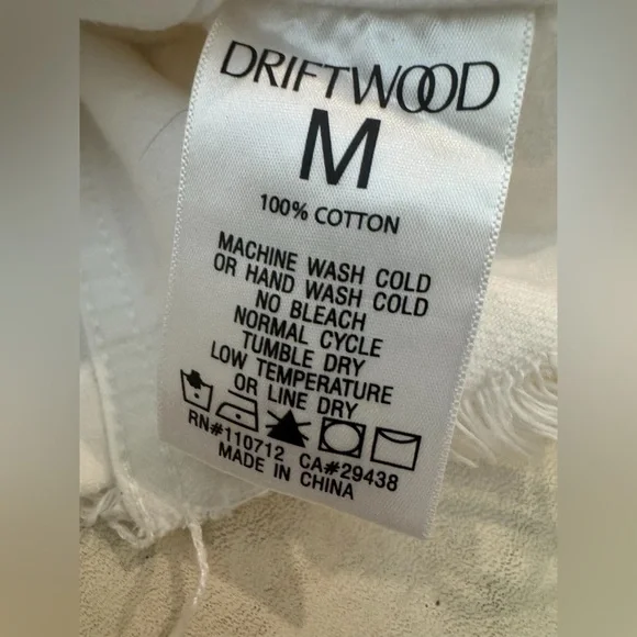 Driftwood Embroidered Western Denim Jacket Longhorn Floral Boho Trucker Medium - Picture 9 of 12